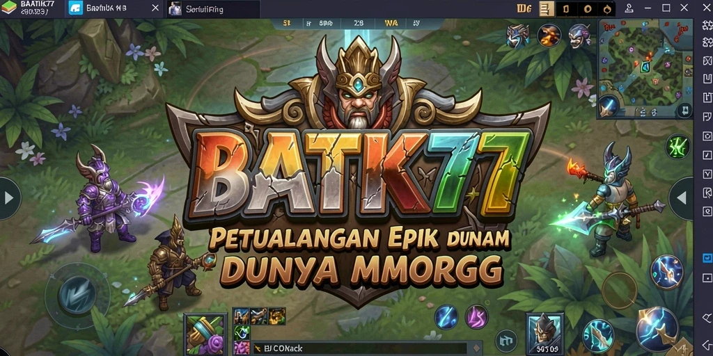 Tangkapan layar gameplay epik dari BATIK77 dengan aksi pertarungan yang mendebarkan.
