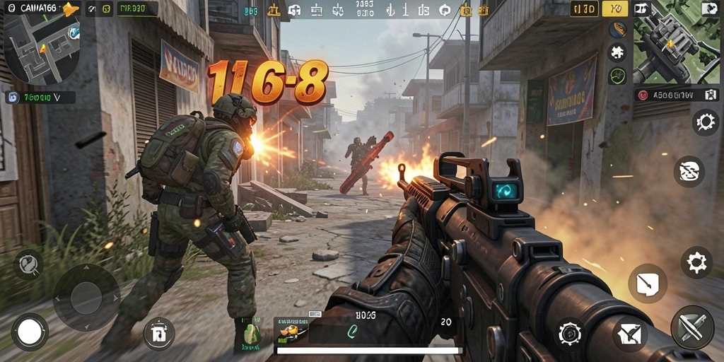 Gameplay mendebarkan dalam <strong>CANVA168</strong>, penuh aksi dan tantangan FPS.