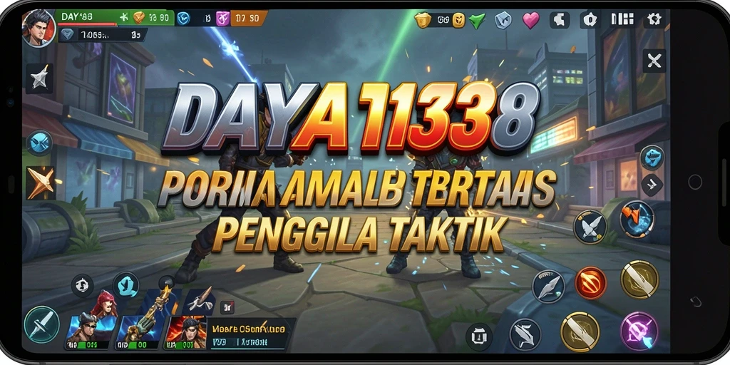Tangkapan layar menunjukkan aksi strategis yang mendebarkan di DAYA138.