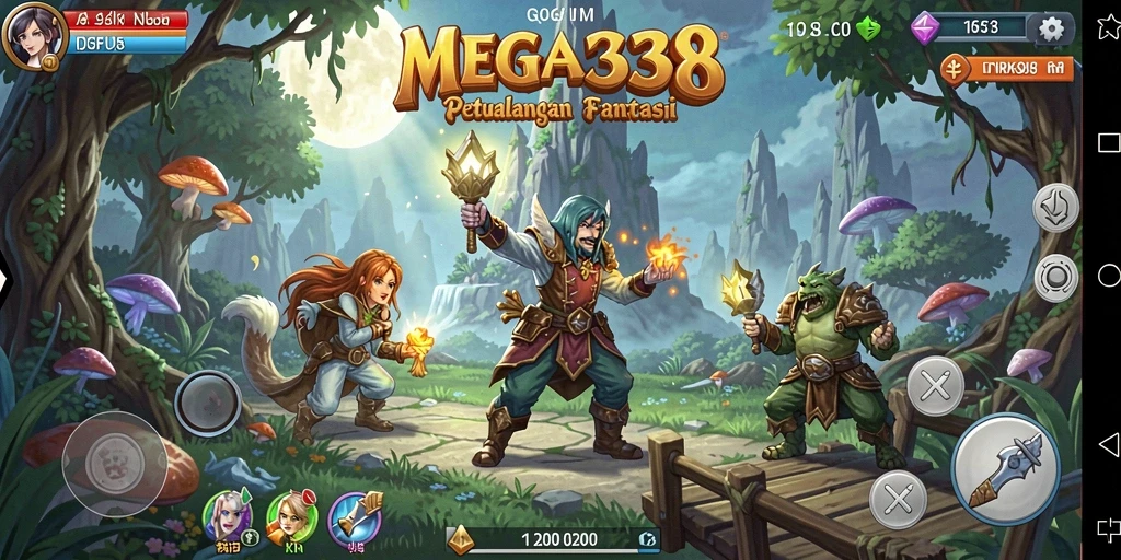 Screenshot gameplay <strong>MEGA338</strong> yang menunjukkan aksi petualangan yang mendebarkan.