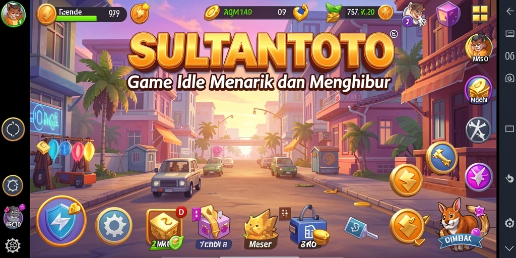 Tampilan gameplay SULTANTOTO yang menarik dan interaktif.